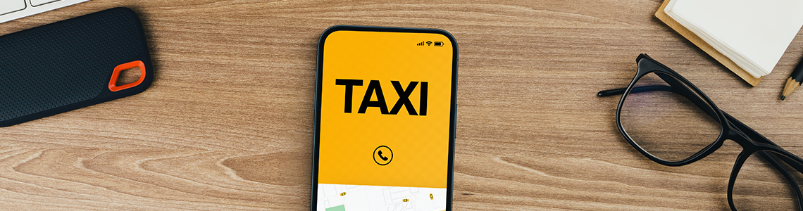 Die besten Taxi-Apps Banner