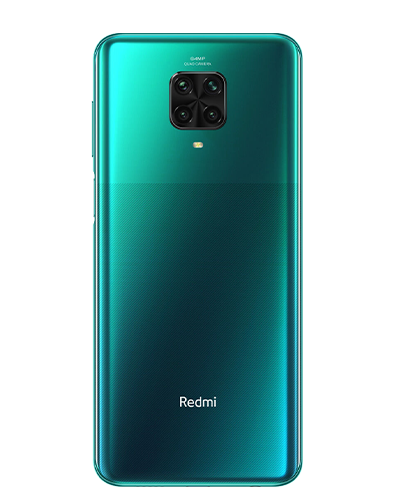 Xiaomi Redmi Note 9 Pro Tropical Grün Rückseite