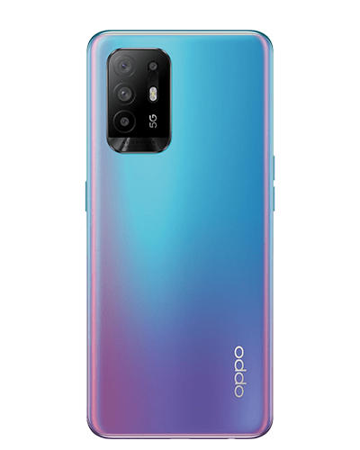 oppo a94 5g cosmo blue back