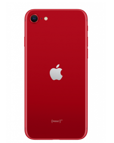 Apple iPhone SE 2022 Rot Rückseite