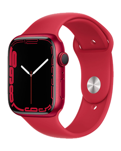 apple watch s7 product red side