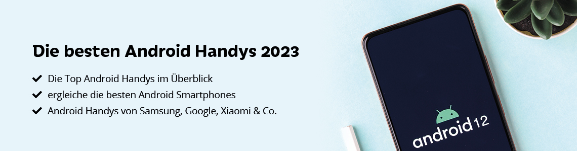 Banner besten Android Handys 2023