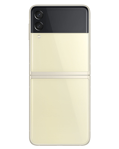 Samsung Galaxy Z Flip3 Phantom Cream Rückseite