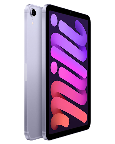 apple ipad mini 6gen cellular purple side