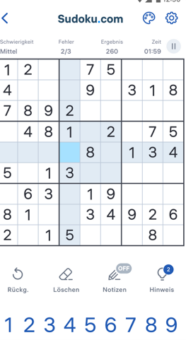Kostenlose Sudoku-Apps Bild 002