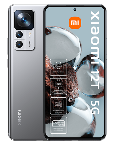 Xiaomi 12T Silber Hauptbild