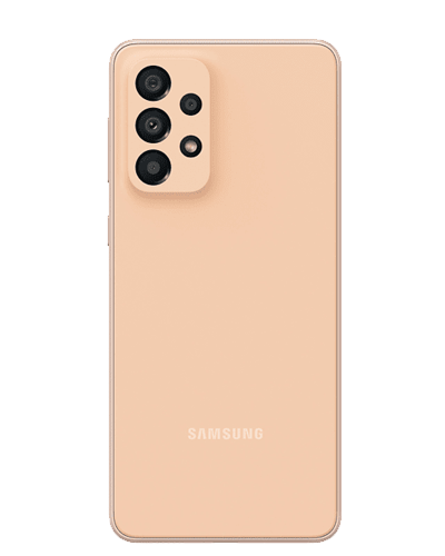 Samsung Galaxy A33 5G Pfirsich Rückseite