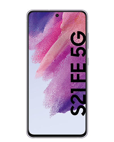 Samsung Galaxy S21 FE Lavender Vorderseite