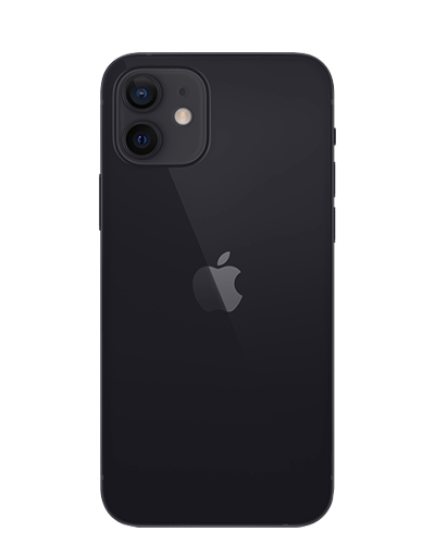 Apple iPhone 12 Schwarz Rückseite