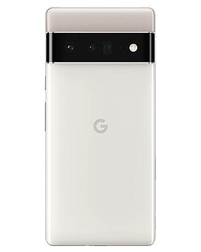 Google Pixel 6 Pro Stormy White Rückseite