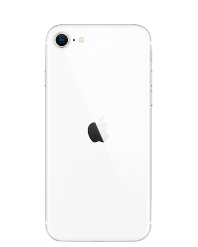 Apple iPhone SE Weiß Rückseite