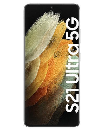 Samsung Galaxy S21 Ultra Phantom Silver Vorderseite